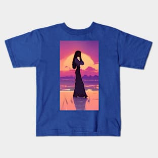 Walking the Sunset Kids T-Shirt